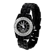 Geneva Platinum Women's Rhinestone Watch