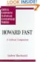 Howard Fast: A Critical Companion (Critical Companions to Popular Contemporary Writers)