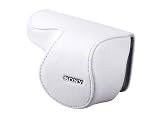 Sony Lens Case Jacket for NEX-5 NEX-3 with E16mm F2.8 Lens (SEL16F28) | LCS-EML1A W WHITE
