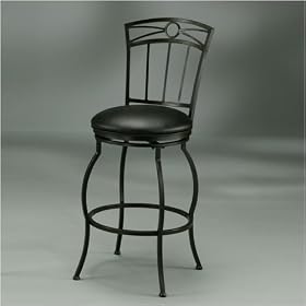 Pastel Furniture SO 222 PH 645 Sonora Phantom 26 Inch Counter Stool w  Royal Black Vinyl by Pastel