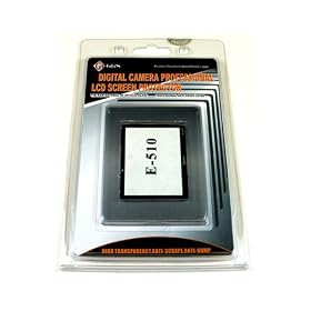 GGS DSLR LCD Optical Glass Screen Protector for Olympus E-410 E-510 cameras by GGS