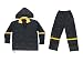 CLC Rain Wear R1032X Black Nylon 3-Piece Rain Suit - 2XLarge