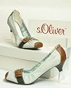 Süßer s.Oliver TREND Pumps weiß / braun