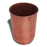 Asian Copper Tumbler Drinkware Glasses Set of 2