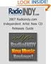 2007 Radioindy.com Independent Artist New CD Releases Guide