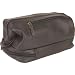 Royce Leather Toiletry Bag w/Zippered Bottom Compartment