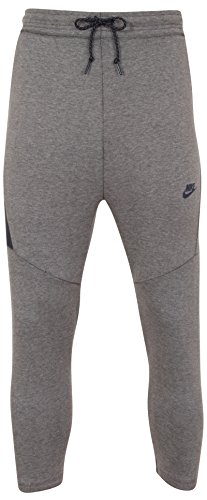 Nike Tech Fleece Cropped Pants Obsidian Grey Carbon Heather 727355 091