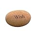 Wish Engraved Stone Inspirational Sandblast, Perfect Gorgeous Unique Gift Ideas, Natural Beach Pebble Rock