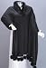 CASHMERE PASHMINA FUR BALL BLACK CAPE/PONCHO/SHAWL