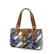 Coach Denim and Leather Signature Patchwork Tote 12216 B4IN