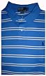 Men's Ralph Lauren Polo Shirt Blue/White Short Sleeved Classic Fit Size XXL