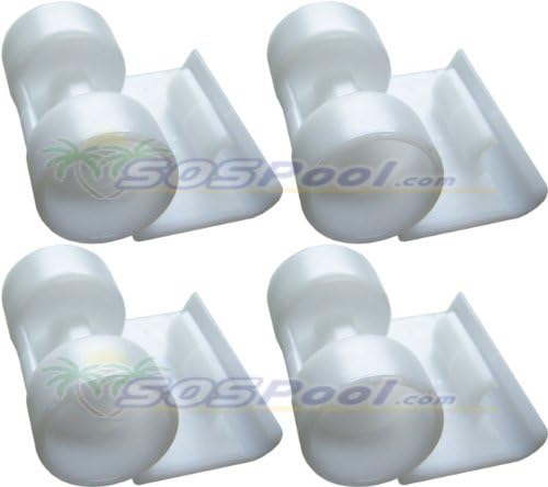 The PoolCleaner 2 4 Wheel Skirts with Rollers