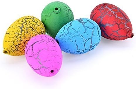Keetek 60PCS Hatching Growing Dinosaur Eggs Toy Add Water Magic Grow Cute Kids Toy