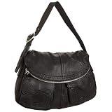 Lucky Brand Stash Leather Foldover Hobo