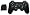 KABELLOSER CONTROLLER FÜR PS2 2.4 GHz schwarz wireless