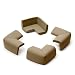 Prince Lionheart Corner Guards, Chocolate Brown