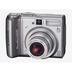 Canon PowerShot A 570 IS Digitalkamera (7 Megapixel)