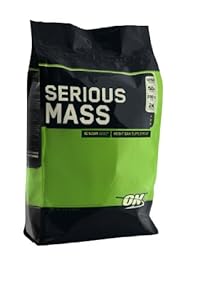 Serious Mass - Weight Gain Formula - Vanilla - 12 lb Bag