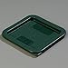 CFS 1074008 StorPlus Green Polyethylene Lid For 2-4 Quart Square Containers (Case of 6)