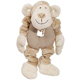 SimplyFidoOrganicPlushRingPetToy,OscarMonkey