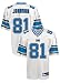 Detroit Lions Calvin Johnson Replica NFL Equipment Youth White Jersey, Size= X-Large