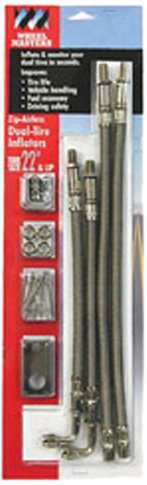 Wheel Masters 80012 Airless Stainless Steel Hub Mount - 4 Hose Kit for 16"- 19.5" Wheels