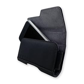 Incipio Bond Street Leather Holster Case for iPhone 3G, 3G S (Black)