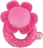 Infant Baby Girl Round Flower Rattle Toy. Chip Chip Collection.