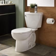 American Standard Cadet-3 FloWise Toilet Tank with Coupling Components and Trim