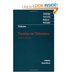 Voltaire: Treatise on Tolerance