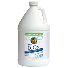 Earth Friendly Products Proline PL9764/04 ECOS Free and Clear Liquid Laundry and Microfiber Detergent, 1 gallon Bottles (Case of 4)