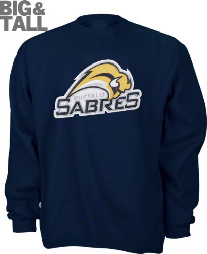 Cheap Buffalo Sabres Big & Tall Primary Logo Crewneck Sweatshirt