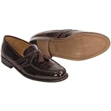 Johnston & Murphy Mixon Tassel Dress Shoes - Crocodile-Embossed Loafers (For Men)