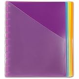 Levenger Circa Vivacious Pocket Dividers, Letter - Set of 5 (ADS4415 LTR)