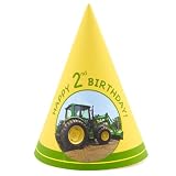 John Deere 2nd Birthday Party Supplies