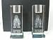 3d Laser Crystal Shabbat Candlesticks