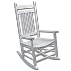 Ready-To-Assemble Slat Rocker - Pure White