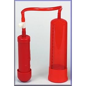 Big Red Men's Personal Vacuum Penis Enlarger Pump