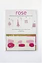 Rose : Motifs de broderie traditionnelle et au point de croix
