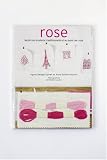 Rose : Motifs de broderie traditionnelle et au point de croix