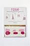 Rose : Motifs de broderie traditionnelle et au point de croix