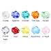 JewelrieShop Bling Bling DIY Faceted Bicone Crystal Glass Beads for Bracelet Necklace Bags Ear Rings