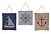 Sweet Jojo Designs Nautical Nights Sailboat Wall Hanging Accessories