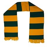 Green and Gold Scarf UTD Glazer Protest