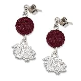 NCAA South Carolina Fighting Gamecocks LogoArt Ovation Earrings