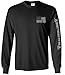 Made USA Flag Subdued Banner Longsleeve Shirt - Black - 2XL
