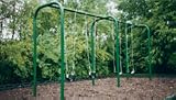 10' Arch Swing Set with 2 Seats (2 3/8 Top Rail and 2 3/8 Diameter Legs)