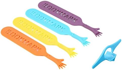 Bundle of 4 HELP ME Bookmarks and 1 Thumb Ring Page Holder