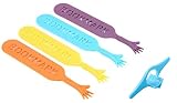 Bundle of 4 HELP ME Bookmarks and 1 Thumb Ring Page Holder