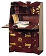 Asian Furniture - 52" Japanese Secretary Desk (Piano Desk VC-357)